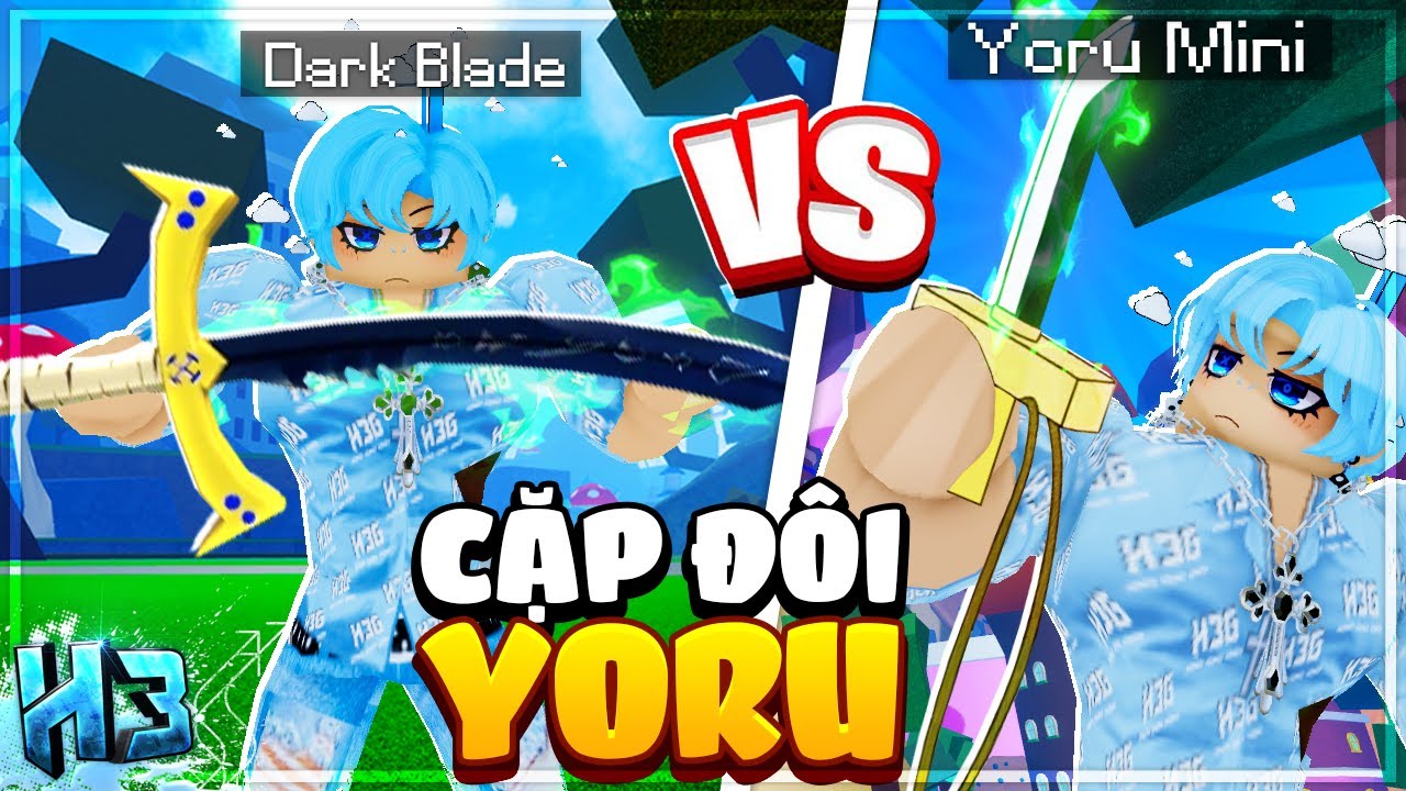 Mình đã Sở Hữu HẮC KIẾM YORU và YORU MINI?? của Mihawk Trong Blox Fruit | Roblox