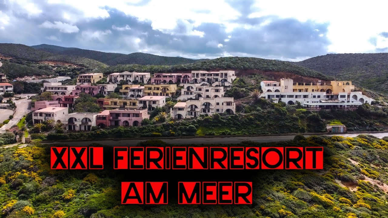 Das XXL Resort I Freilichtbühne  Bungalows  Tennisplätze I Pool I Meerblick I Lost Places Sardinien