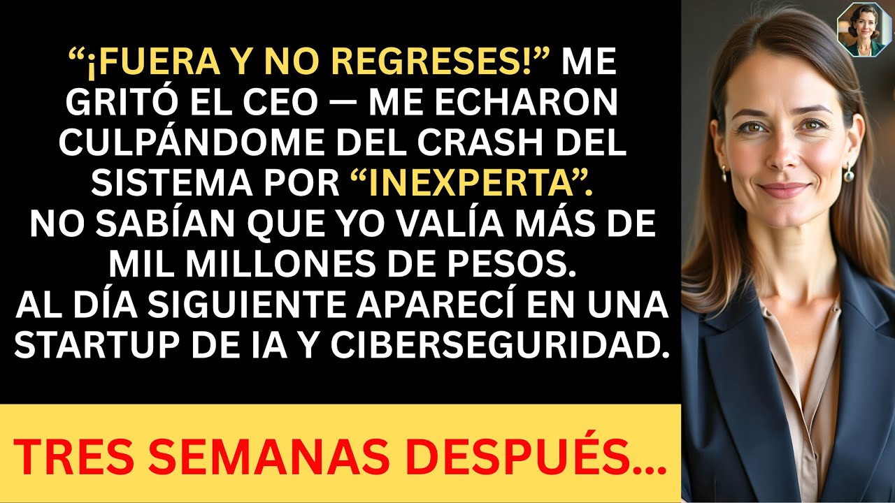 Mi CEO gritó: “¡Fuera y no regreses!” Al día siguiente lancé un software de mil MDP en startup