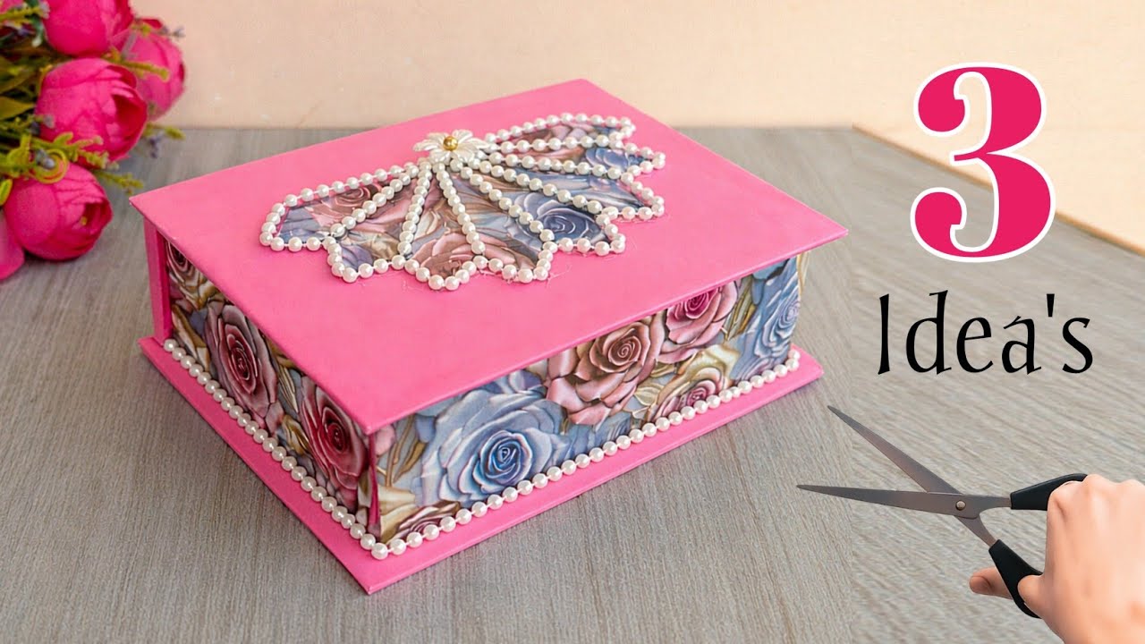 3 Creative and Beautiful Organizer DIY ideas | Waste material craft ideas |