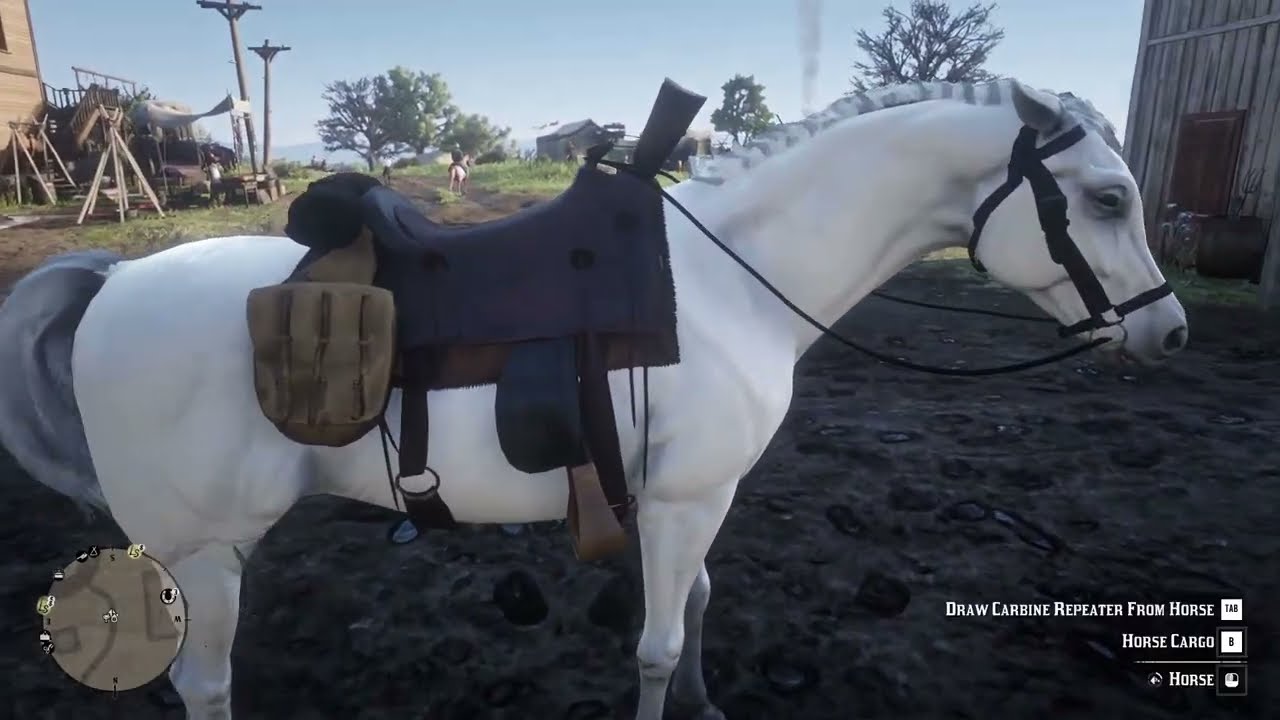 You Won't Realize How Dirty Your Horses Get Until You Get This One - Red Dead Redemption 2