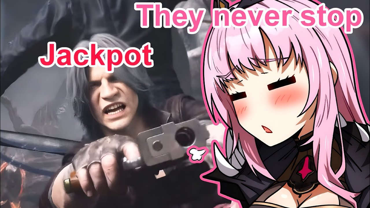 Mori Calliope Reacts to Dante & Vergil's Rivalry 【Hololive】