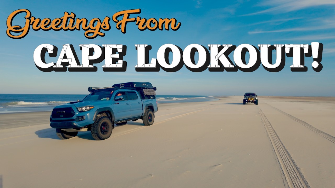 The Journey to Cape Lookout: The Ultimate Overland Island Adventure | #overlanding #obx