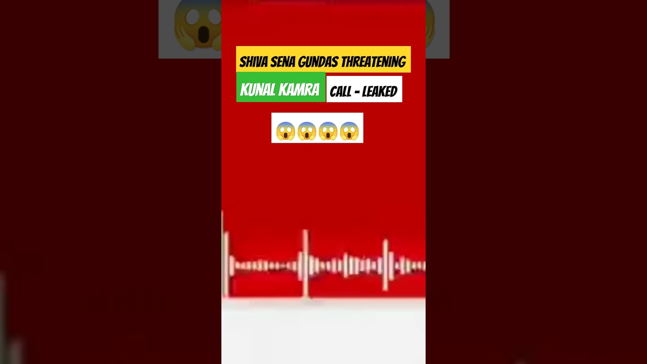 Threatening Call record 😮 | Kunal Kamra | Shiv Sena | #political #wethepeople