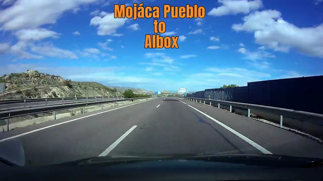 #Mojacar to #Albox #Dashcam #Car #Almeria #Andalicia #Spain #España