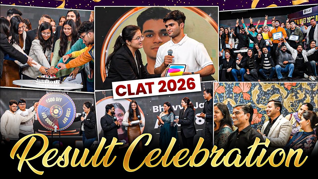 Proud Moments ❤️ | CLAT 2026 Result Celebration with Our Toppers #CLAT2026 #CLATTopper