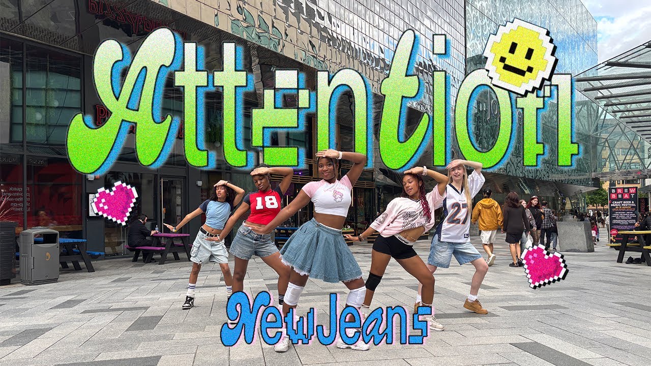 [KPOP IN PUBLIC | ONE TAKE] NEW JEANS - 'Attention' dance cover in Leicester, UK