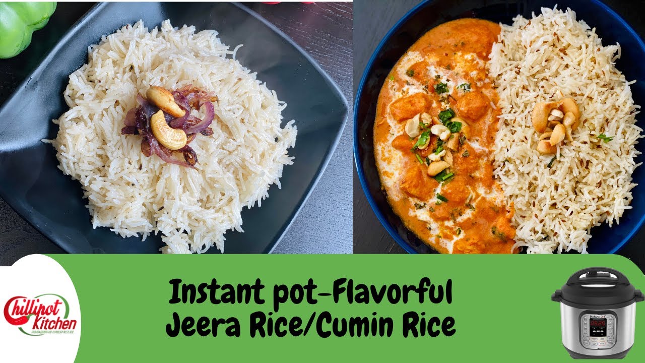 Instant Pot Jeera Rice Recipe | Cumin Rice| Instant Pot Basics | Rice In Instant Pot
