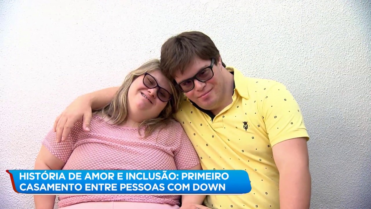 Primeiro casamento entre pessoas com Down de MG é feito em BH