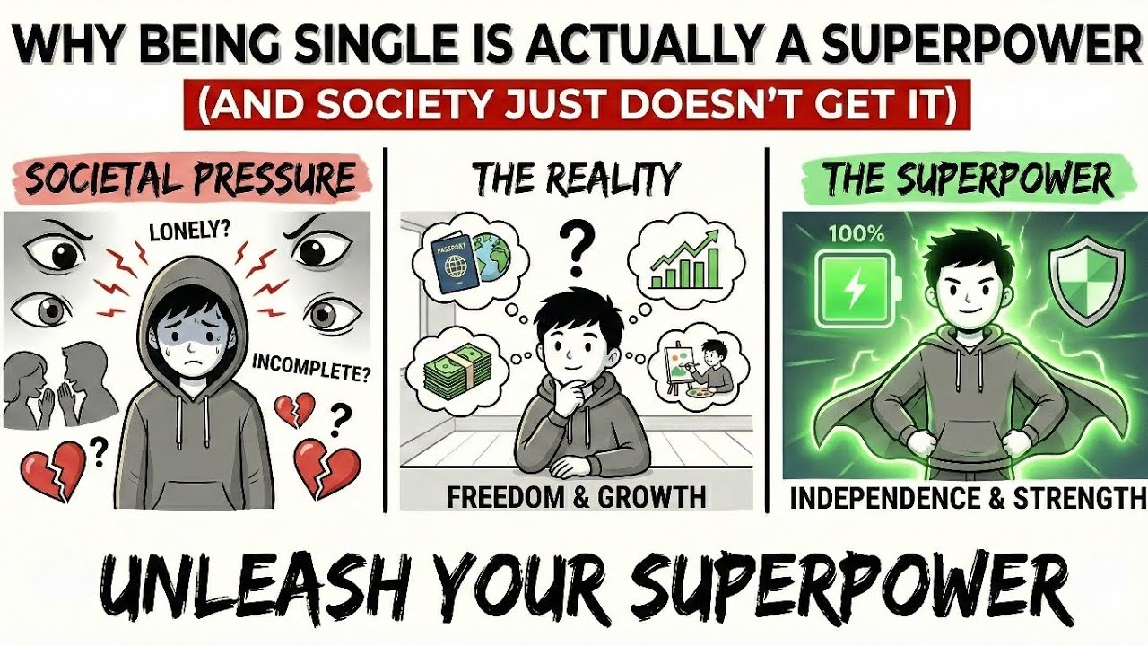  Why Being Single Is Actually a Superpower (And Society Just Doesn't Get It)