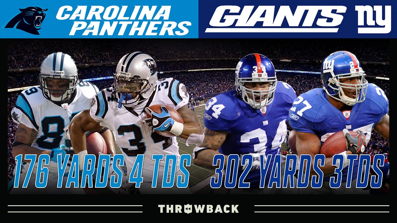 #1 Seed on the Line! (Panthers vs. Giants 2008, Week 16)