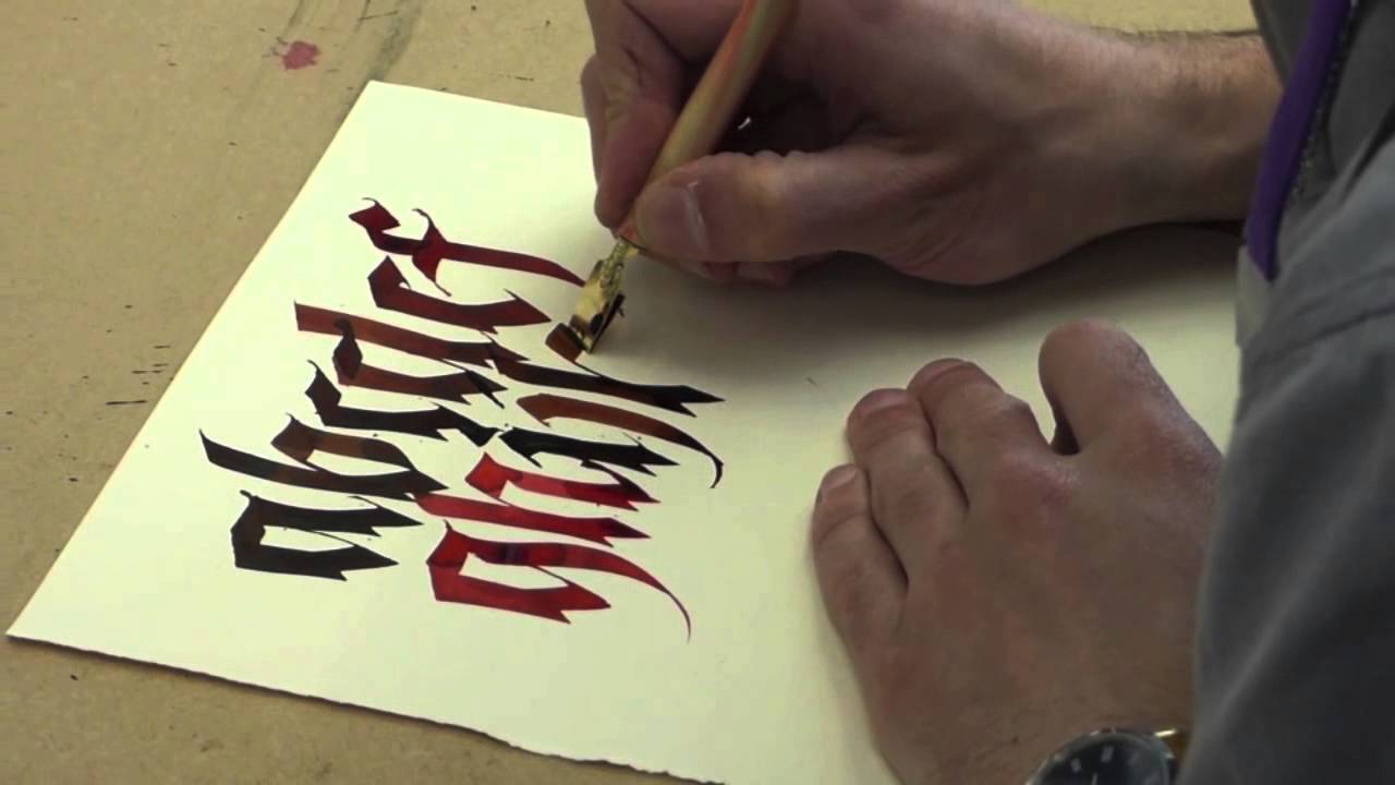 TEXTURA by SANDRO BONOMO - With Manuscript's Poster Nib and inks