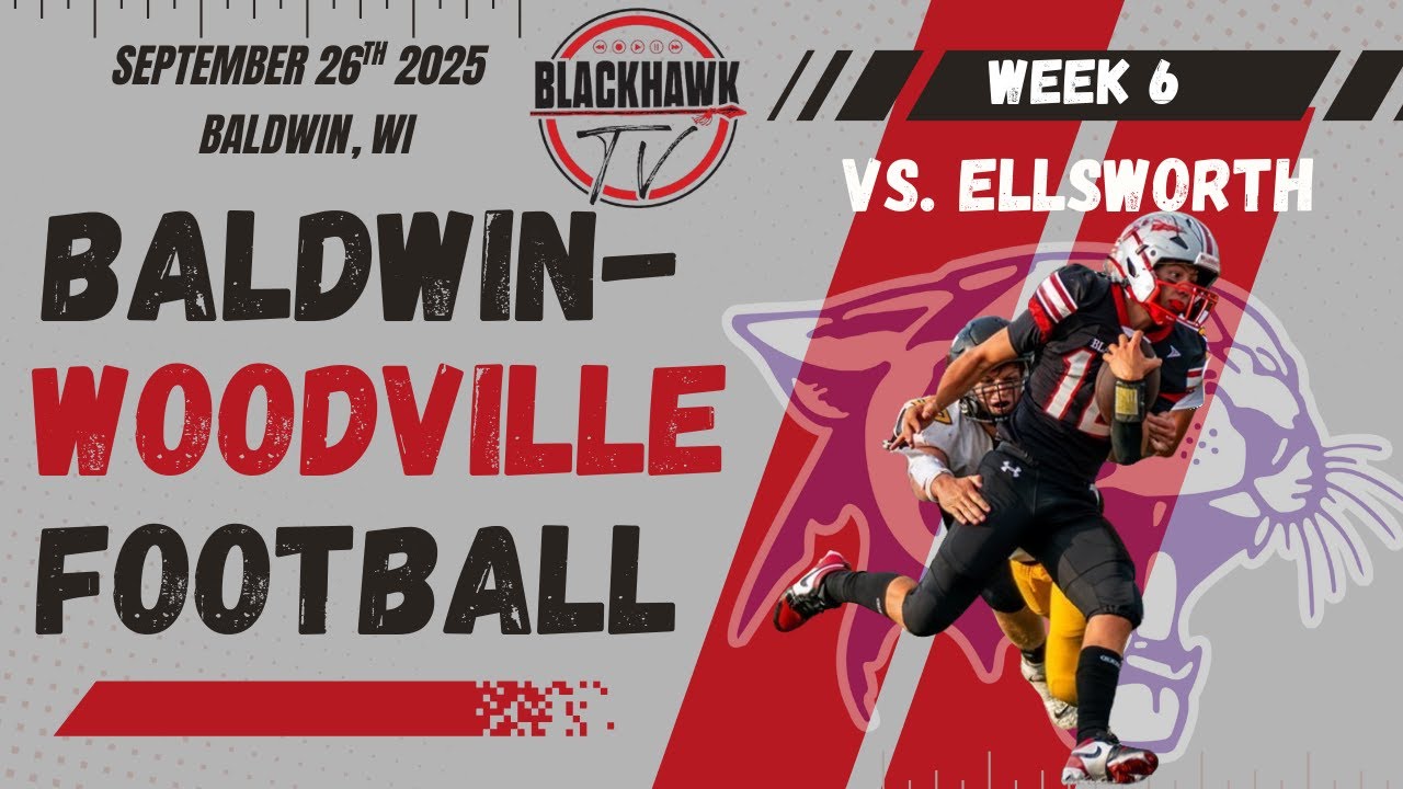 Baldwin-Woodville vs Ellsworth High School Football