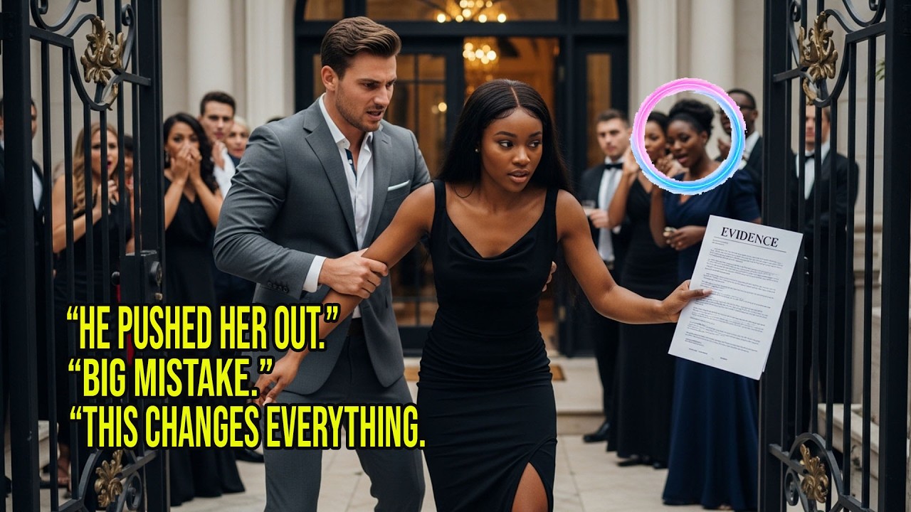 The Billionaire Publicly Ordered His Black Wife to Leave—But the Billionaire Didn’t Realize She Had