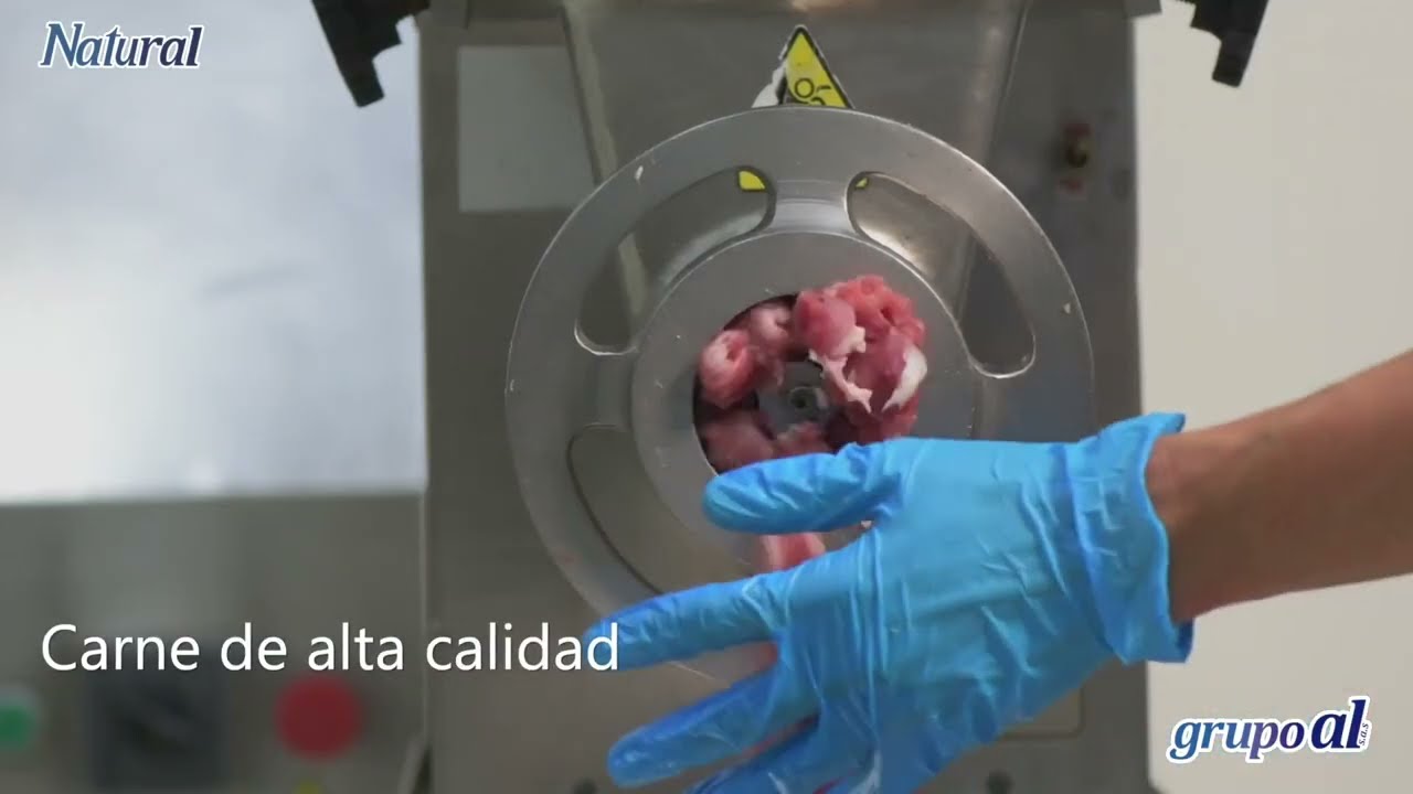 Cómo embutir Tripa Natural de Cerdo seca en una Embutidora Hidráulica