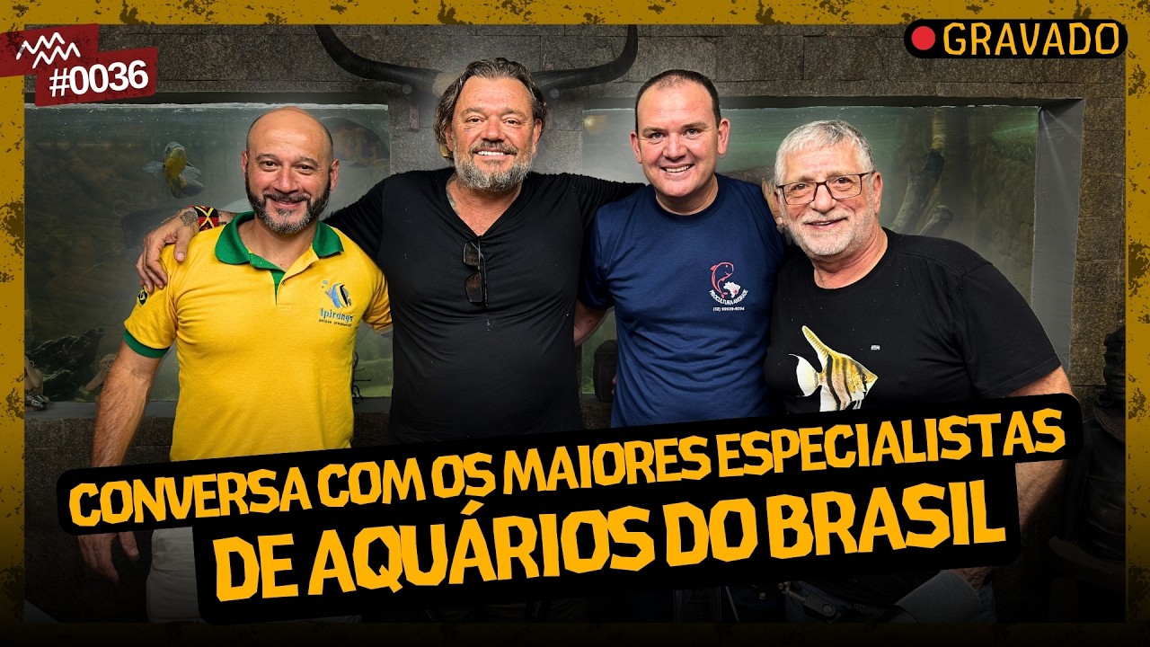 CONVERSANDO OS MAIORES ESPECIALISTAS DE AQUÁRIOS DO BRASIL - RICHARD RECEBE #0036