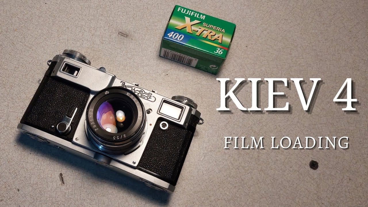 Kiev 4 Film Loading