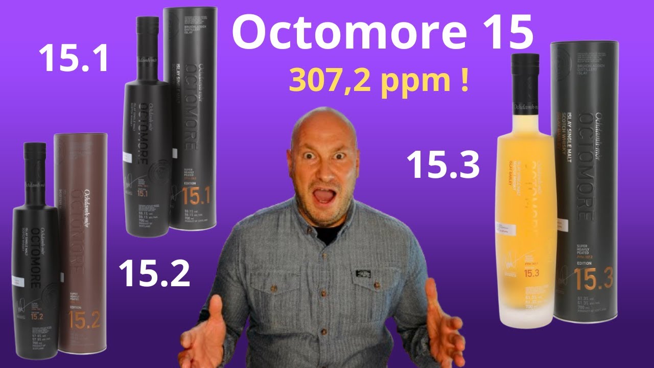 Octomore 15.1, 15.2, 15.3
