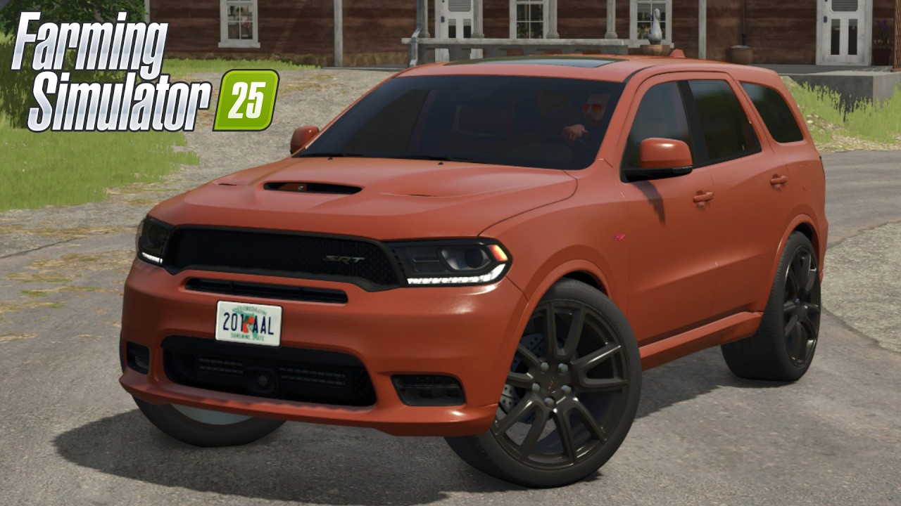 FS25 - 2018 Dodge Durango 5.7L HEMI - CAR MOD for Farming Simulator 2025 ROLEPLAY | FS25 GAMEPLAY
