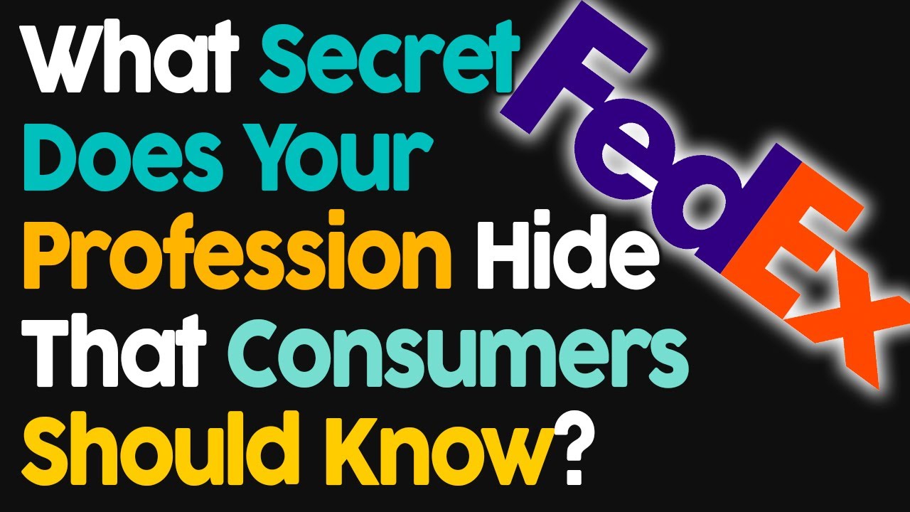 What Secret Does Your Profession Hide That Consumers Should Know?