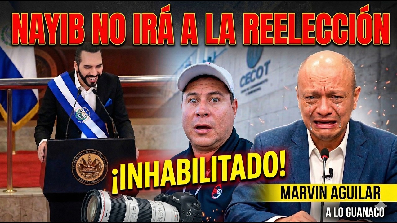 😱 ¡NO HABRÁ REELECCIÓN! Marvin Aguilar confirma la noticia que Nayib NO QUERÍA que supieras