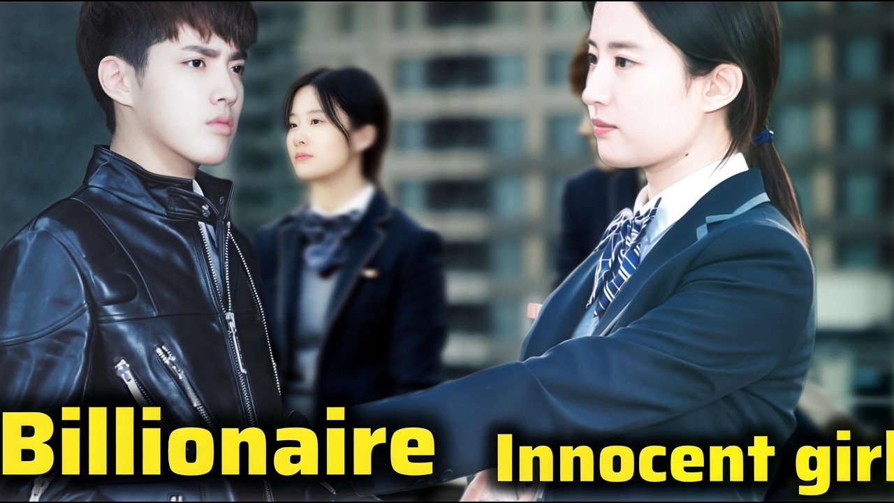 Rich Popular falls in love ❤️ with innocent girl but she forgets him after the kiss Korean drama 