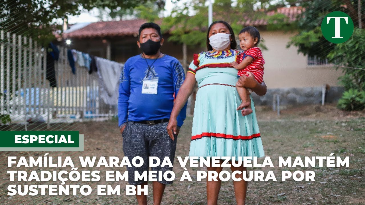 Família Warao da Venezuela mantém tradições em meio à procura por sustento em BH