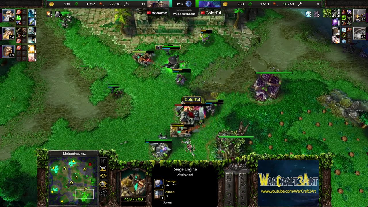 Fortitude(HU) vs ColorFul(NE) - Warcraft 3: Classic - RN8460