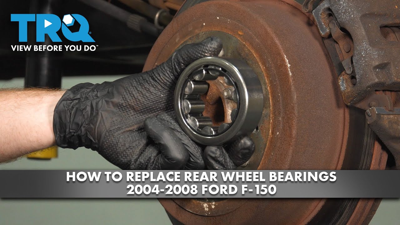 How to Replace Rear Wheel Bearings 2004-2008 Ford F-150