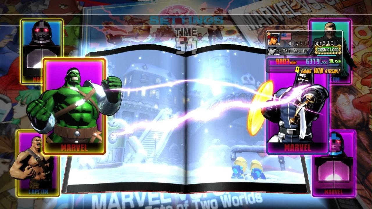 Hulk/Haggar/Sent vs Task/Sent/Wesker  ULTIMATE MARVEL VS. CAPCOM 3_20260225124518