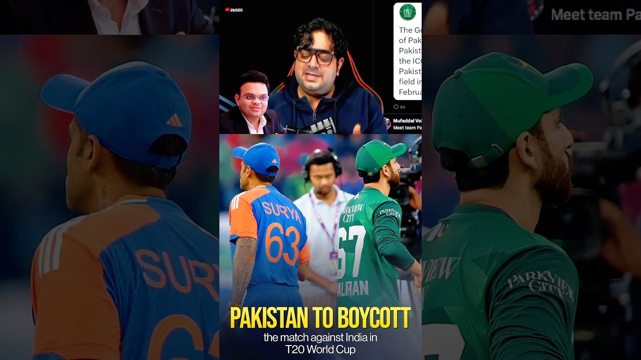 Pakistan Boycott Drama 🤡🤣