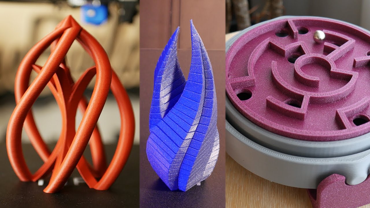 Awesome 3D Prints on the Monoprice MP10 3D Printer (octolapse timelapse)