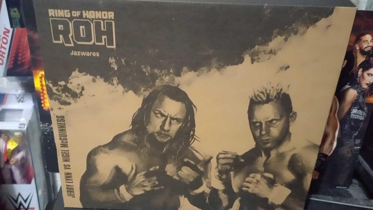 Ring of Honor 1 из 4000: Джерри Линн против Найджела МакГинесса: распаковка и обзор.