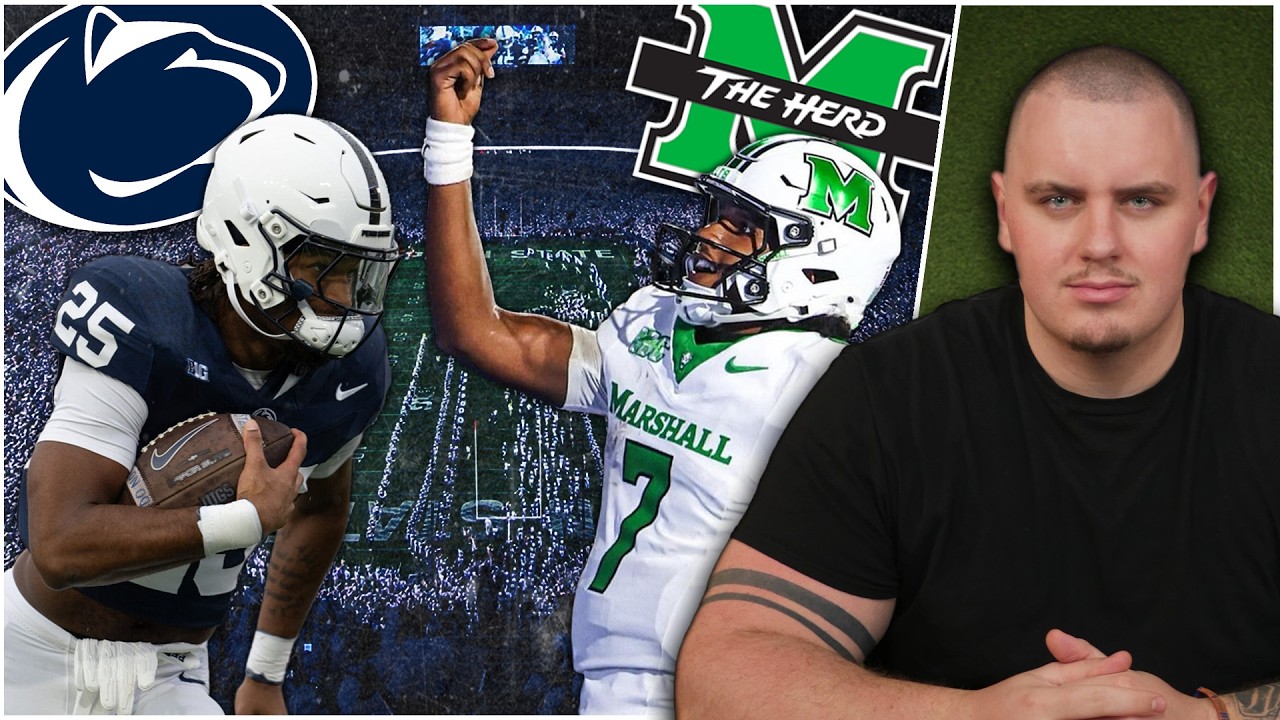 Предматчевое шоу Penn State против Marshall