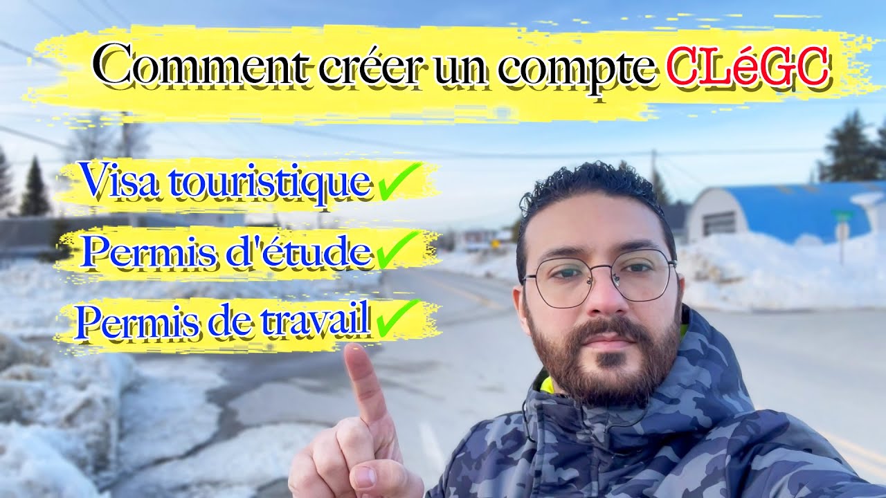 Comment cr&eacute;er un compte Cl&eacute;GC خطوة بخطوة