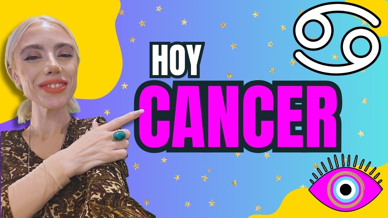 CANCER IMPRESIONANTE SOLO ABUNDANCIA Y MAS ABUNDANCIA Y ALGUIEN NO PUEDE DORMIR!!!