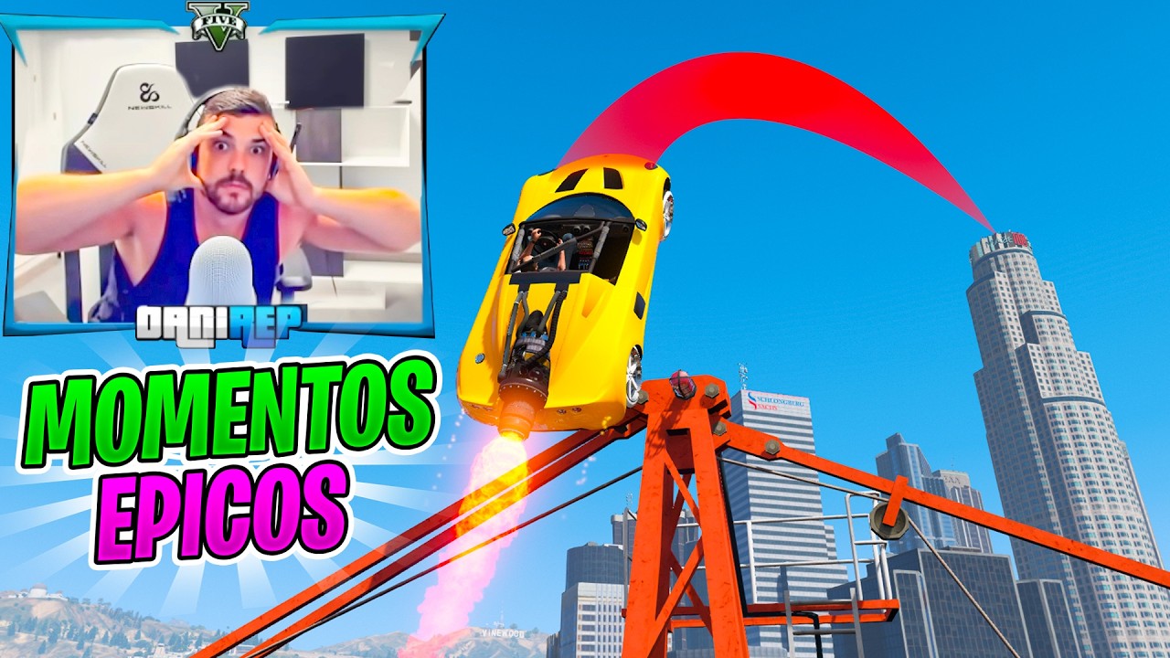 Las JUGADAS MAS &Eacute;PICAS de DANIREP en GTA 5 ONLINE