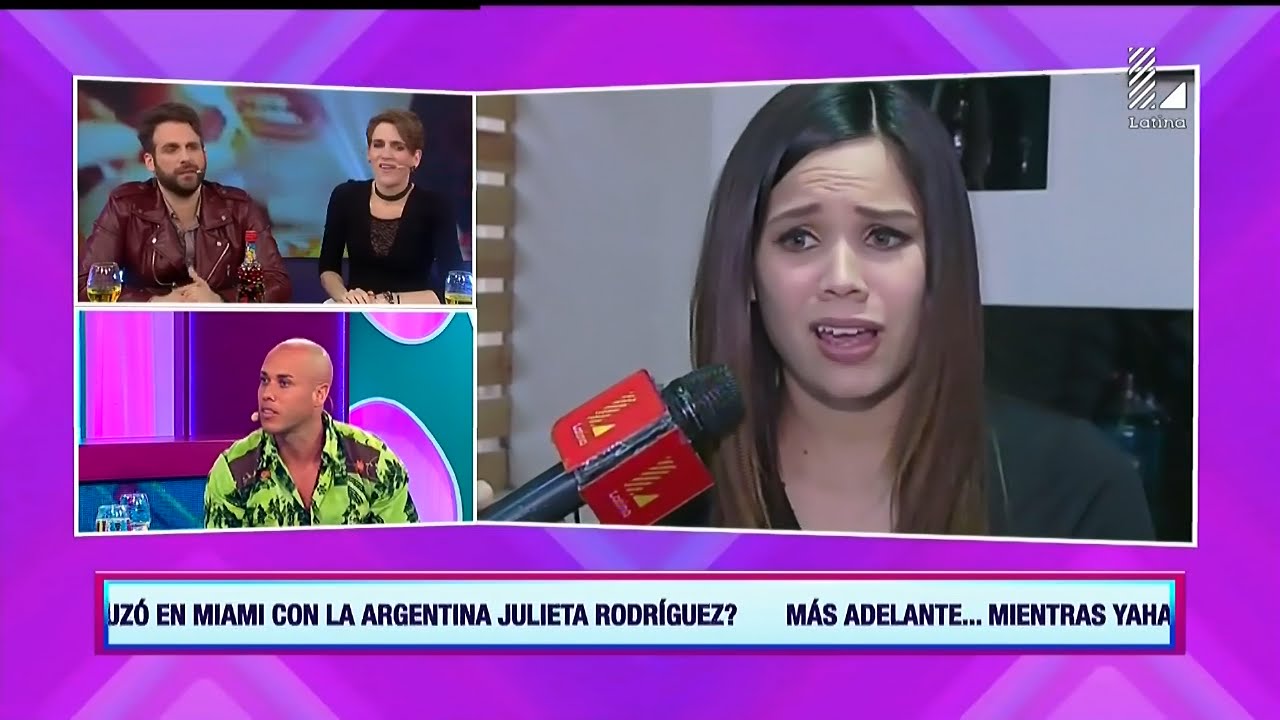 AMOR AMOR AMOR 16/08/16 ANDREA SAN MARTIN EN VIVO HABLA SOBRE DIEGO CHAVARRI Y BRUNO AGOSTINI
