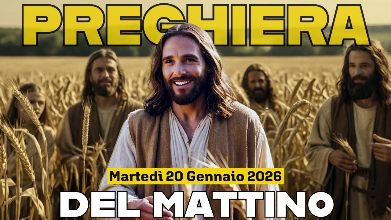 PREGHIERA DEL MATTINO🙏LODI ❤️MARTEDÍ 20 GENNAIO 2026