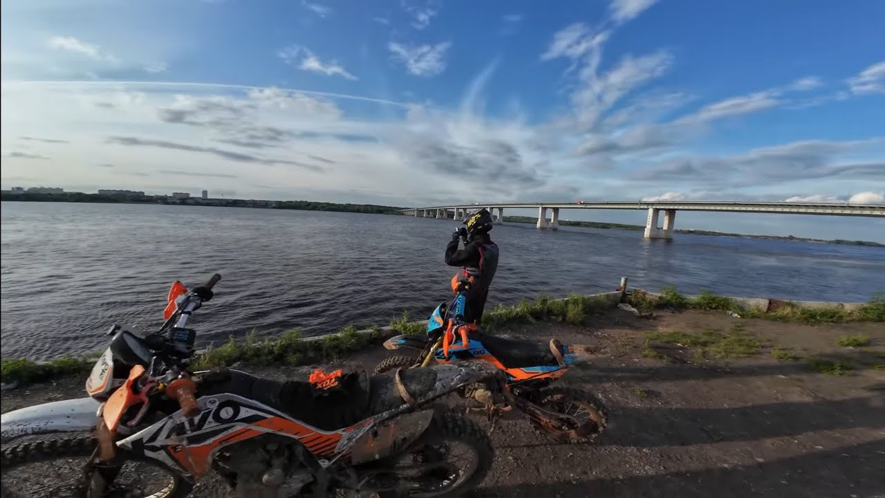 Эндуро 2025. #10 долгая катка до Красавы, с Владом