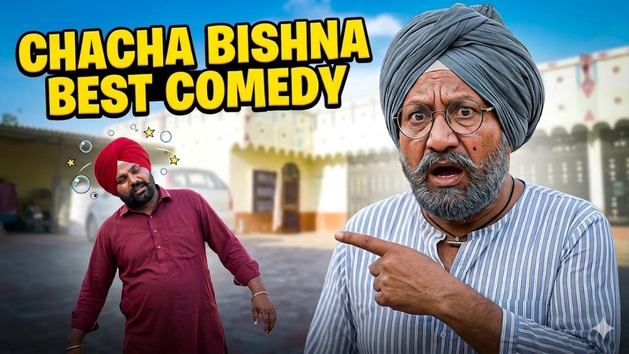 Chacha Bishna | Bira Sharabi | New Punjabi Movie 2025 Bishne De Siri I New Punjabi Funny Comedy 2025