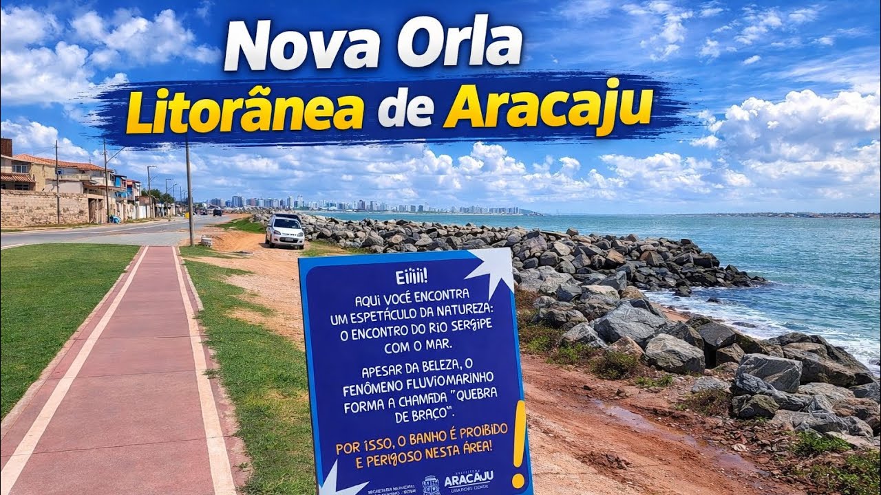 Atualiza&ccedil;&atilde;o da constru&ccedil;&atilde;o da ORLA LITOR&Acirc;NEA  DE ARACAJU 