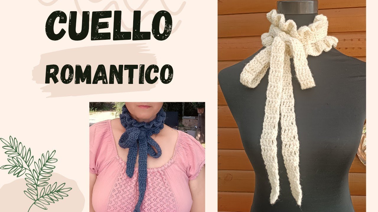 Cuello  vintage romántico a crochet paso a paso | Fácil y elegante 🌸 Tutorial crochet