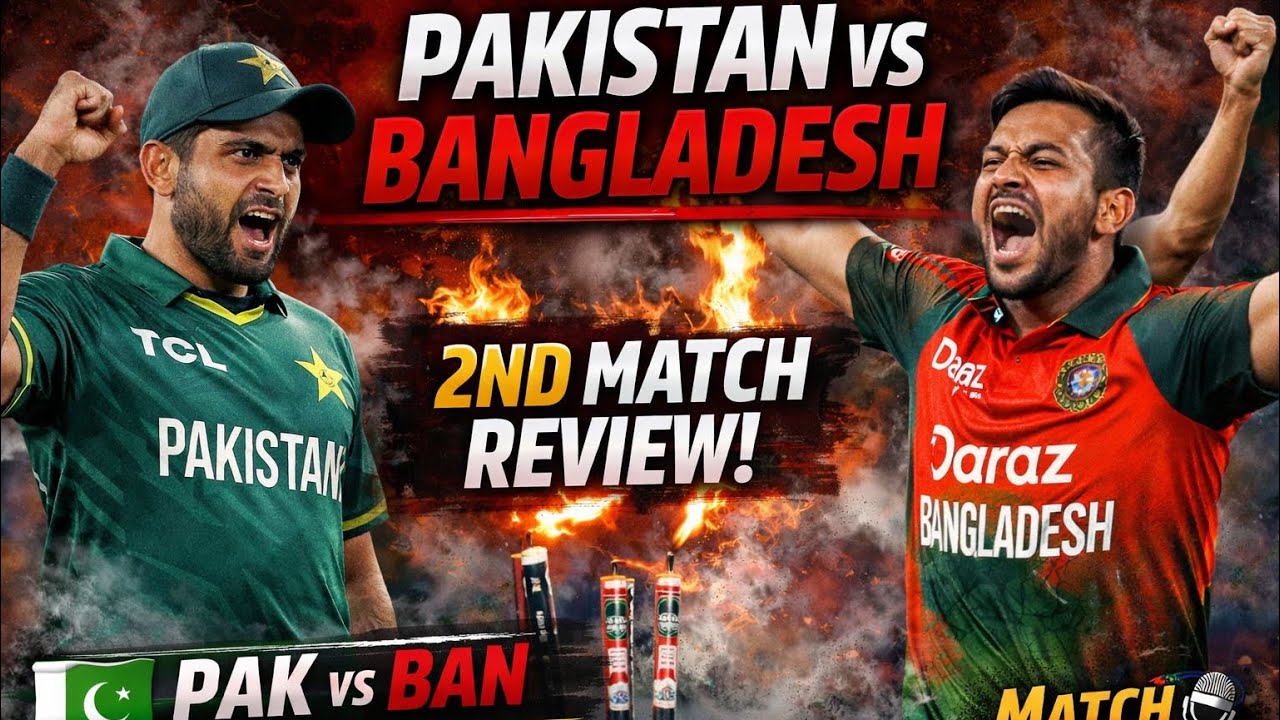 Poor Sportsman Spirit by Bangladesh 😡 | Pakistan vs Bangladesh 2nd ODI Match Review | PAK vs BAN