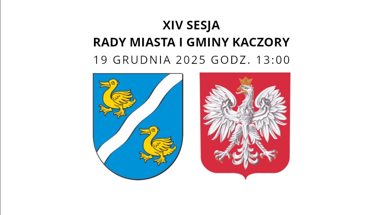XIV SESJA RADY MIASTA I GMINY KACZORY