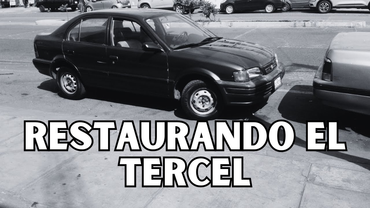 Toyota Tercel EL50 - Limpieza del tanque y cinturones de seguridad.