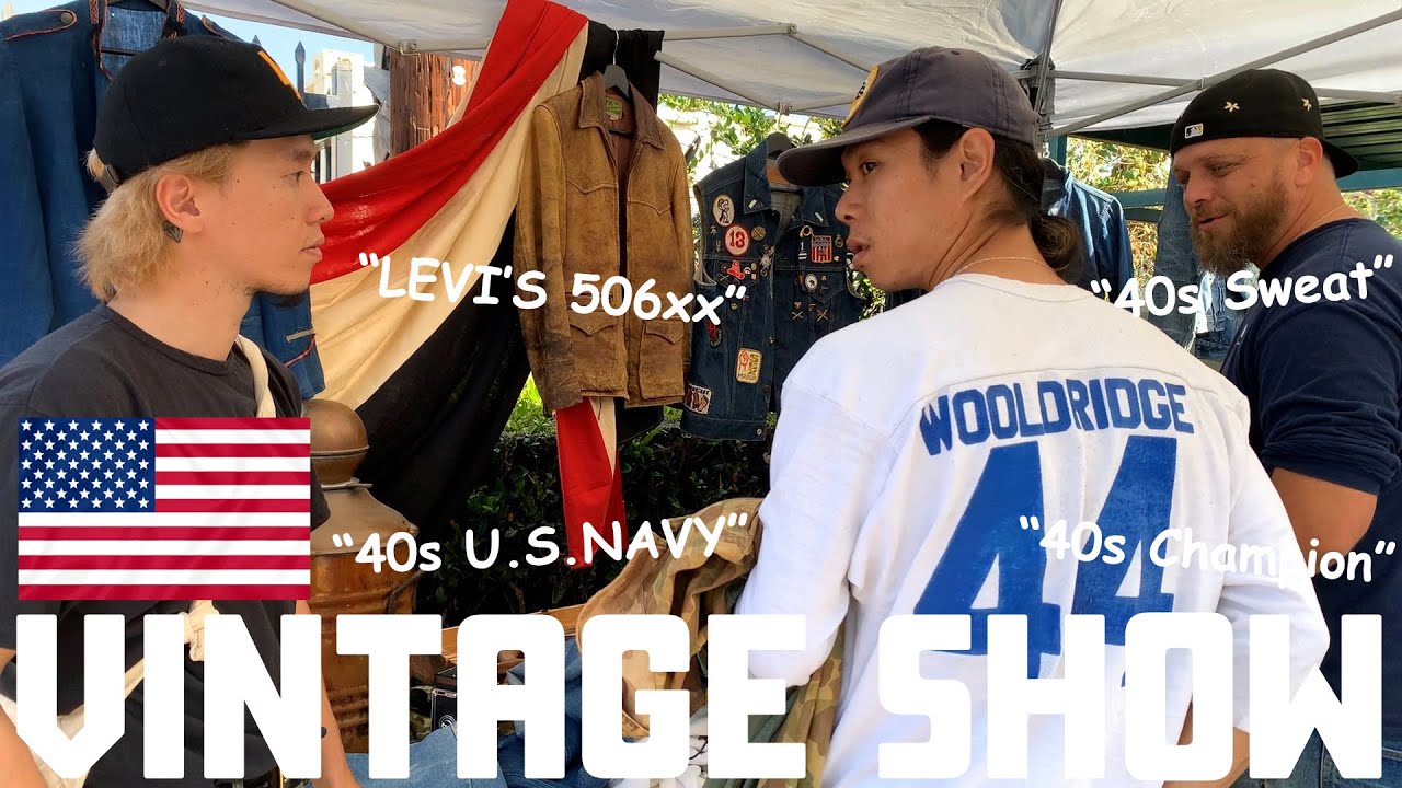 【アメリカ買付②-5】世界的ディーラーが集うヴィンテージ古着イベントで買付！