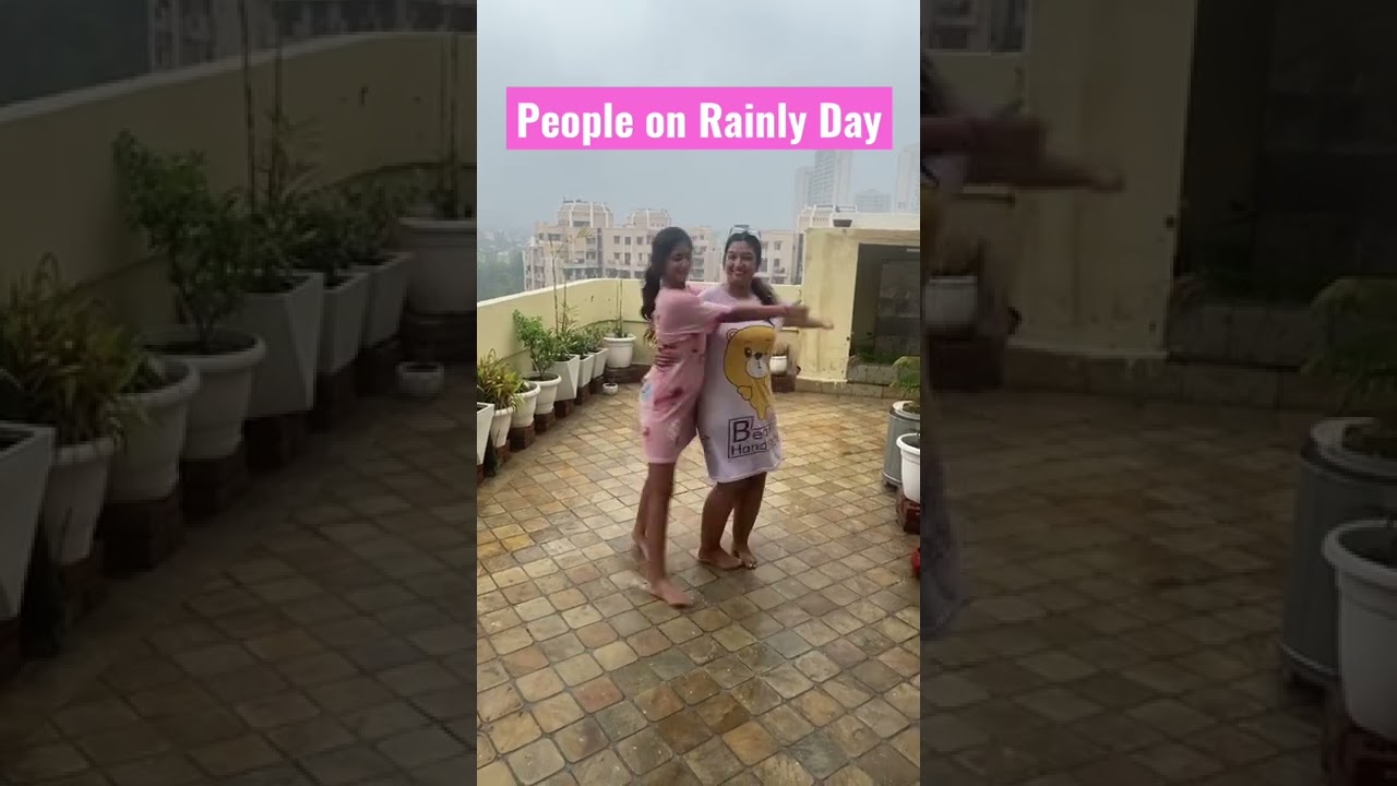 Enjoying Rain #mymissanand #mymissanandshorts #shorts