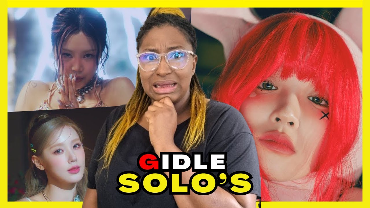 DISCOVERING G-IDLE SOLO's - YUQI 'FREAK' & SOOJIN 'MONA LISA' & MIYEON 'Drive' & SOYEON | REACTION