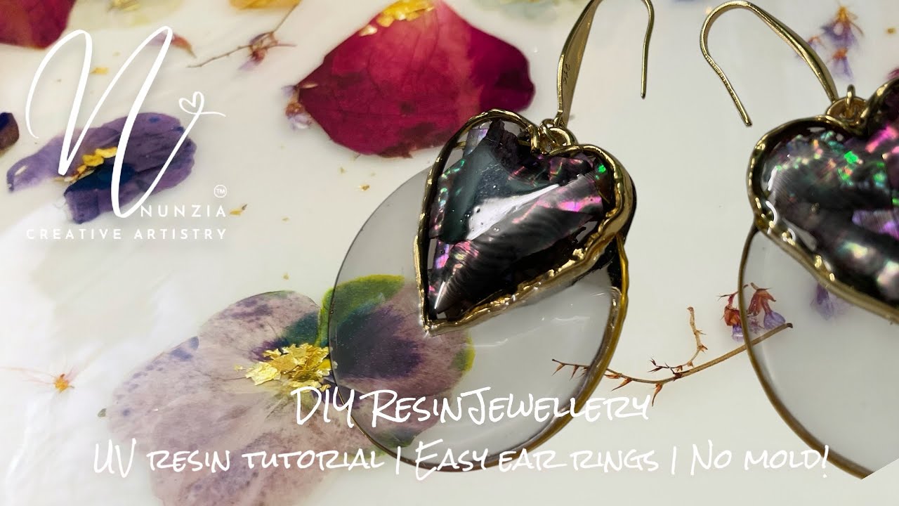 Transform Your Style: DIY UV Resin Earrings Tutorial!